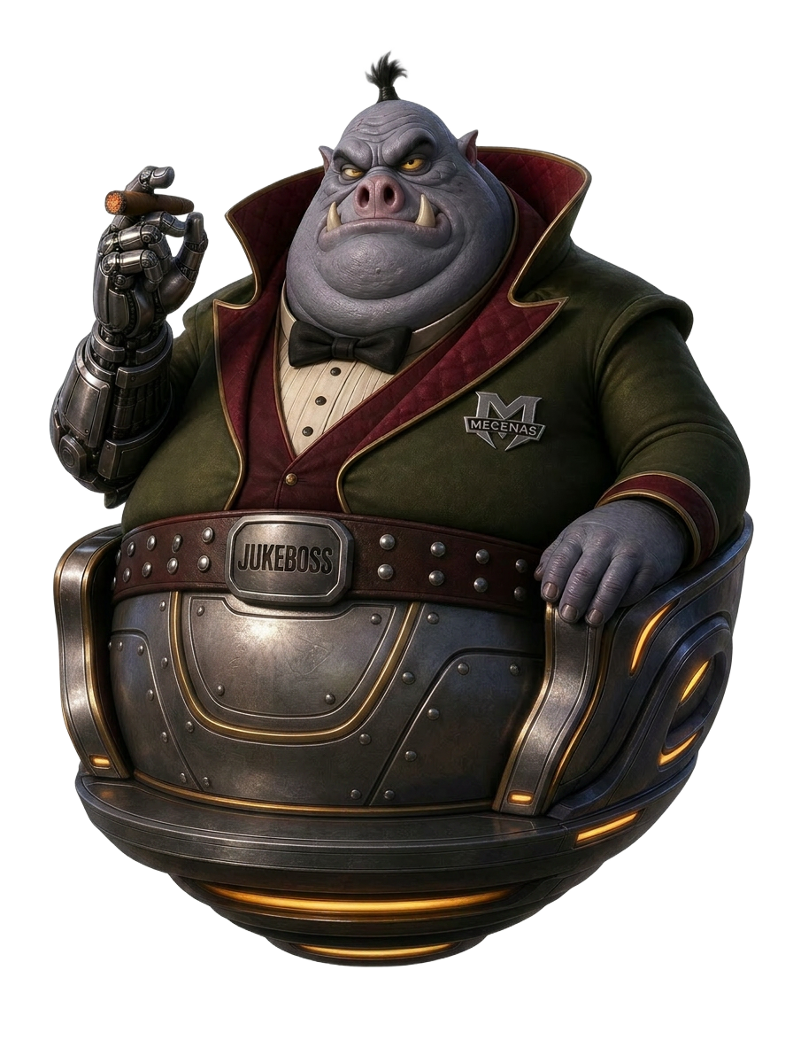 JUKEBOSS — President of MECENAS Universal